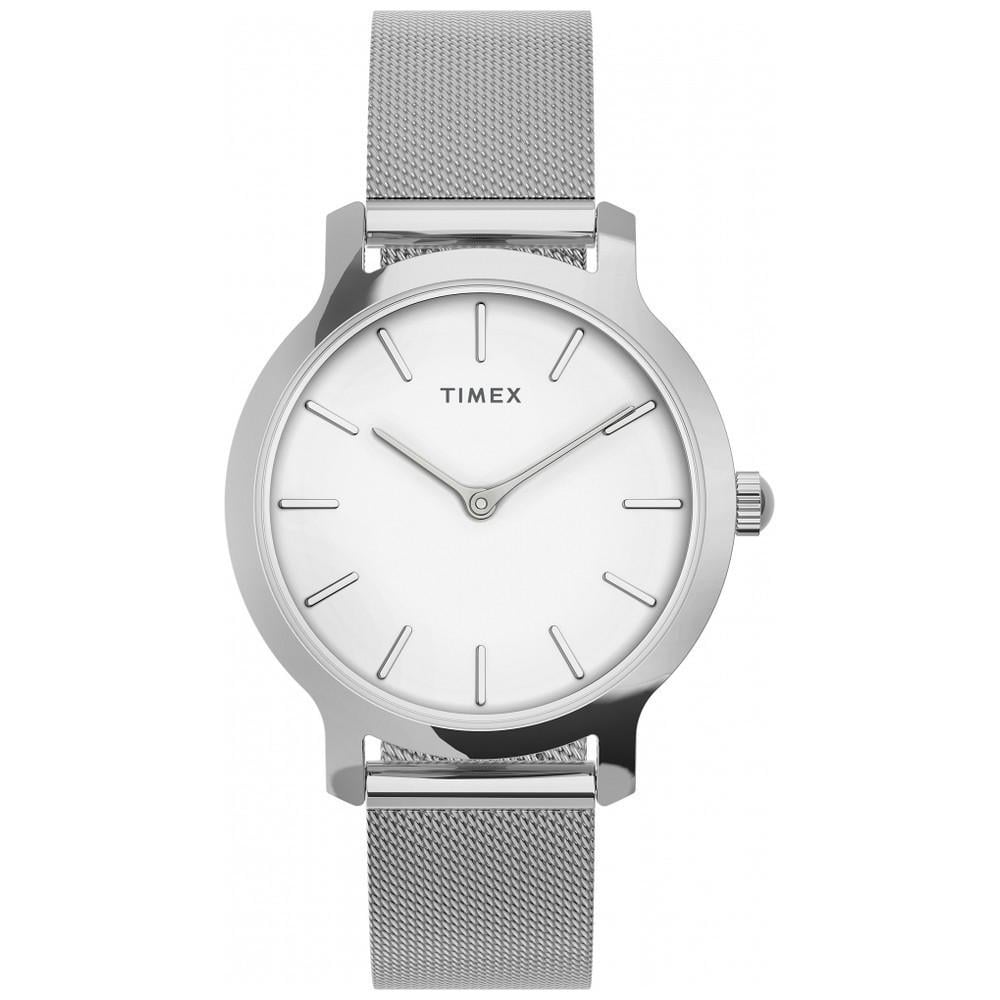 Наручные часы женские Timex Transcend кварцевые Silver (Tx2u86700)