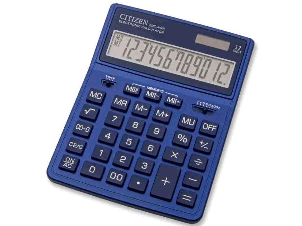 Калькулятор Citizen SDC-444X-NV 12 разрядов (1074703)