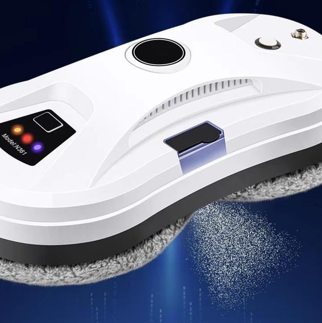 Робот для мойки окон с автоматическим распылением воды пульт ДУ Белый (25336320) - фото 2 Робот для мойки окон с автоматическим распылением воды пульт ДУ Белый (25336320) - фото 2