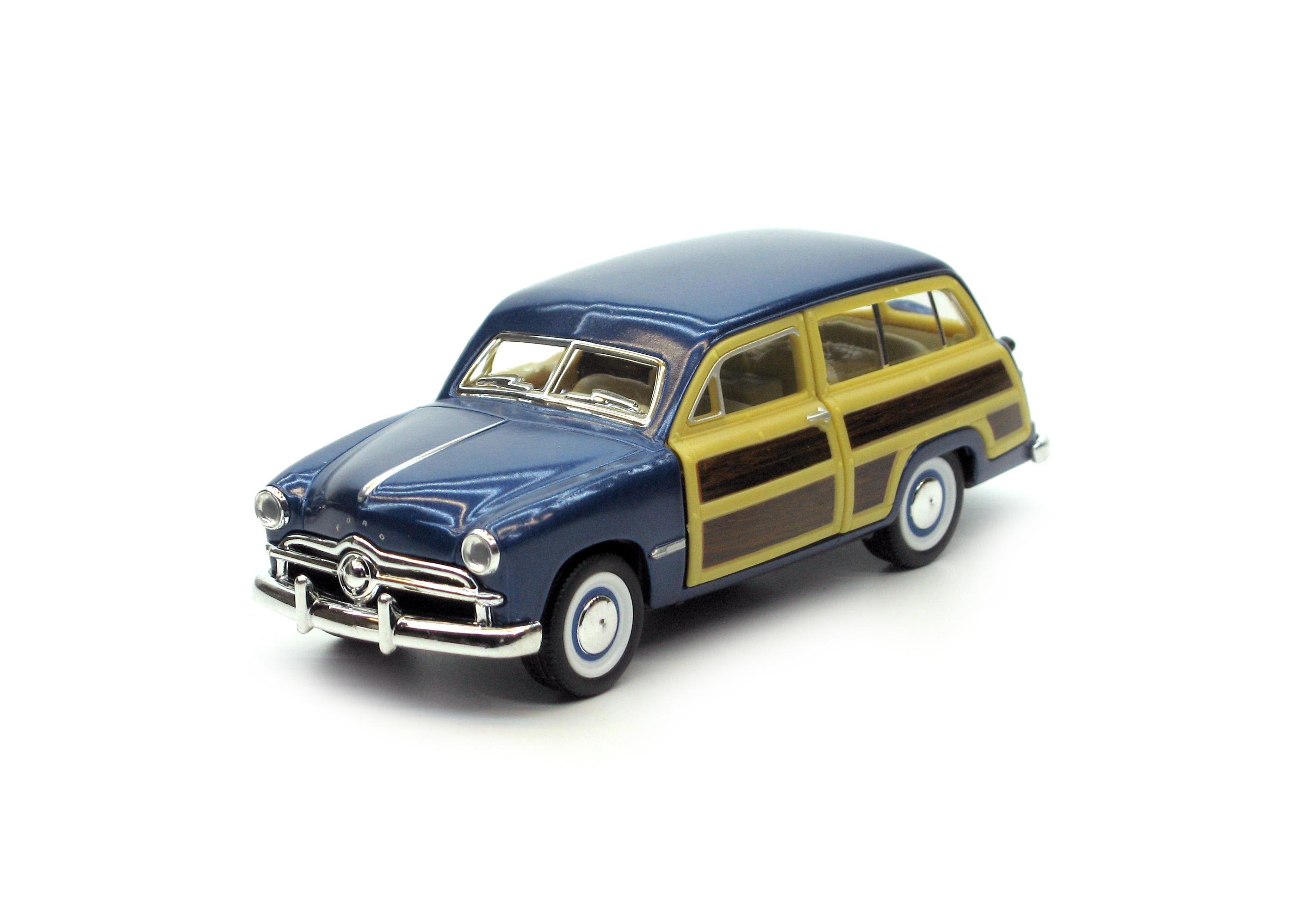 Машина металлическая KT5402W 1949 Ford Woody Wagon (KT5402W Blue)
