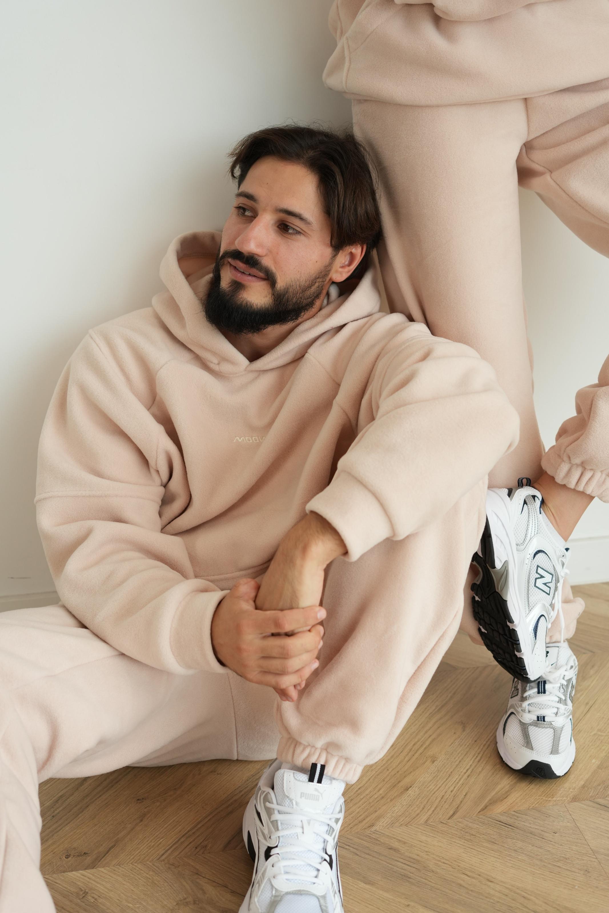 Костюм чоловічий флісовий BASE L/XL Бежевий (10202LXLm) - фото 12 Костюм чоловічий флісовий BASE L/XL Бежевий (10202LXLm) - фото 12