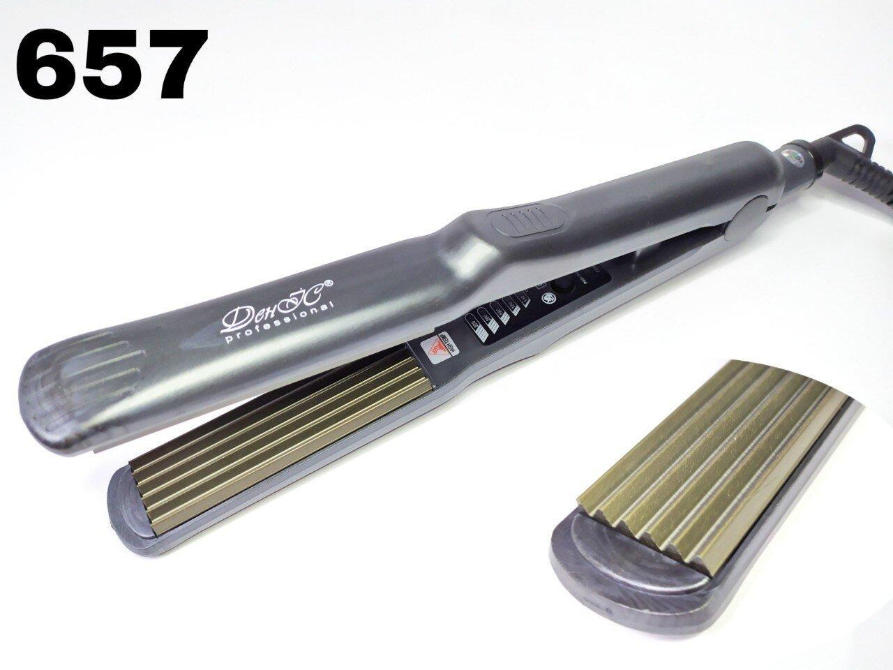 Праска гофре професійна для волосся ДенІС professional 6 зубів (1453071462) - фото 3 Праска гофре професійна для волосся ДенІС professional 6 зубів (1453071462) - фото 3