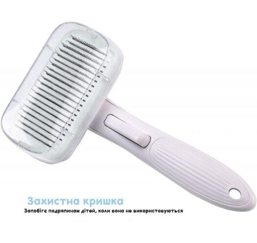 Пуходерка для кошек и собак с автоматической системой очистки Mcasepet Серый (1846914235) - фото 5 Пуходерка для кошек и собак с автоматической системой очистки Mcasepet Серый (1846914235) - фото 5