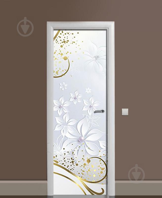 Наклейка на дверь Zatarga «Чистота мыслей» 650х2000 мм виниловая 3Д наклейка декор самоклеящаяся