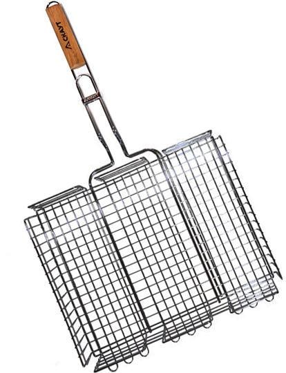 Решетка для барбекю Kamille глубокая 40х30х7см Решетка для барбекю Kamille глубокая 40х30х7см