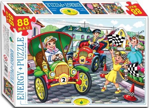 Пазли дитячі Гонщики 83316 ЕГ-05 88 ел. 2/3/4 (RLT20073)