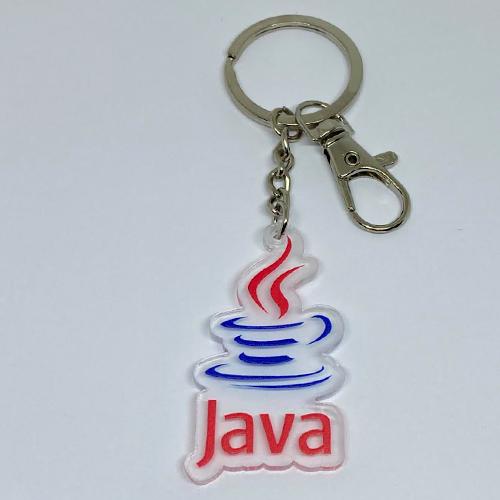 Брелок акриловый Java в подарочной уп. (3372)