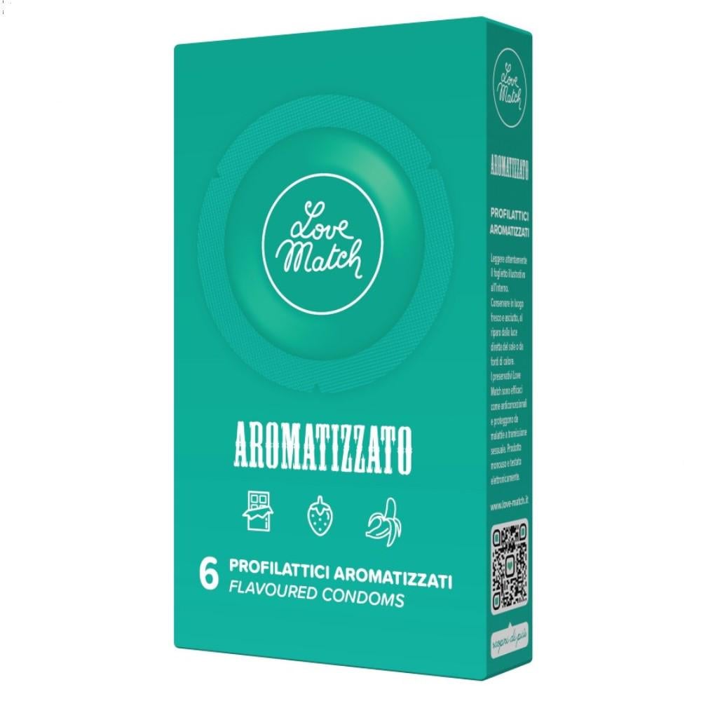 Презервативы ароматизированные Love Match Aromatizzato №6 (29871790) - фото 3