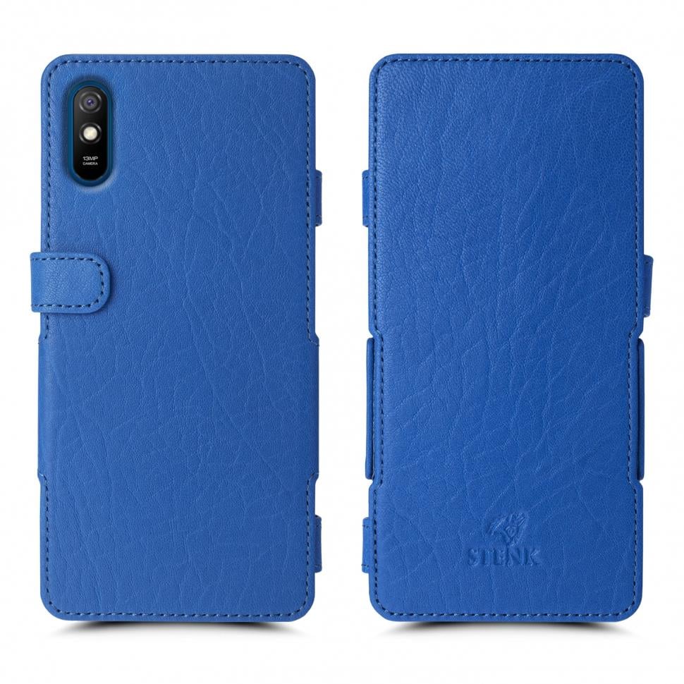 Чохол книжка Stenk Prime для Xiaomi Redmi 9A Ярко-синий (68874)