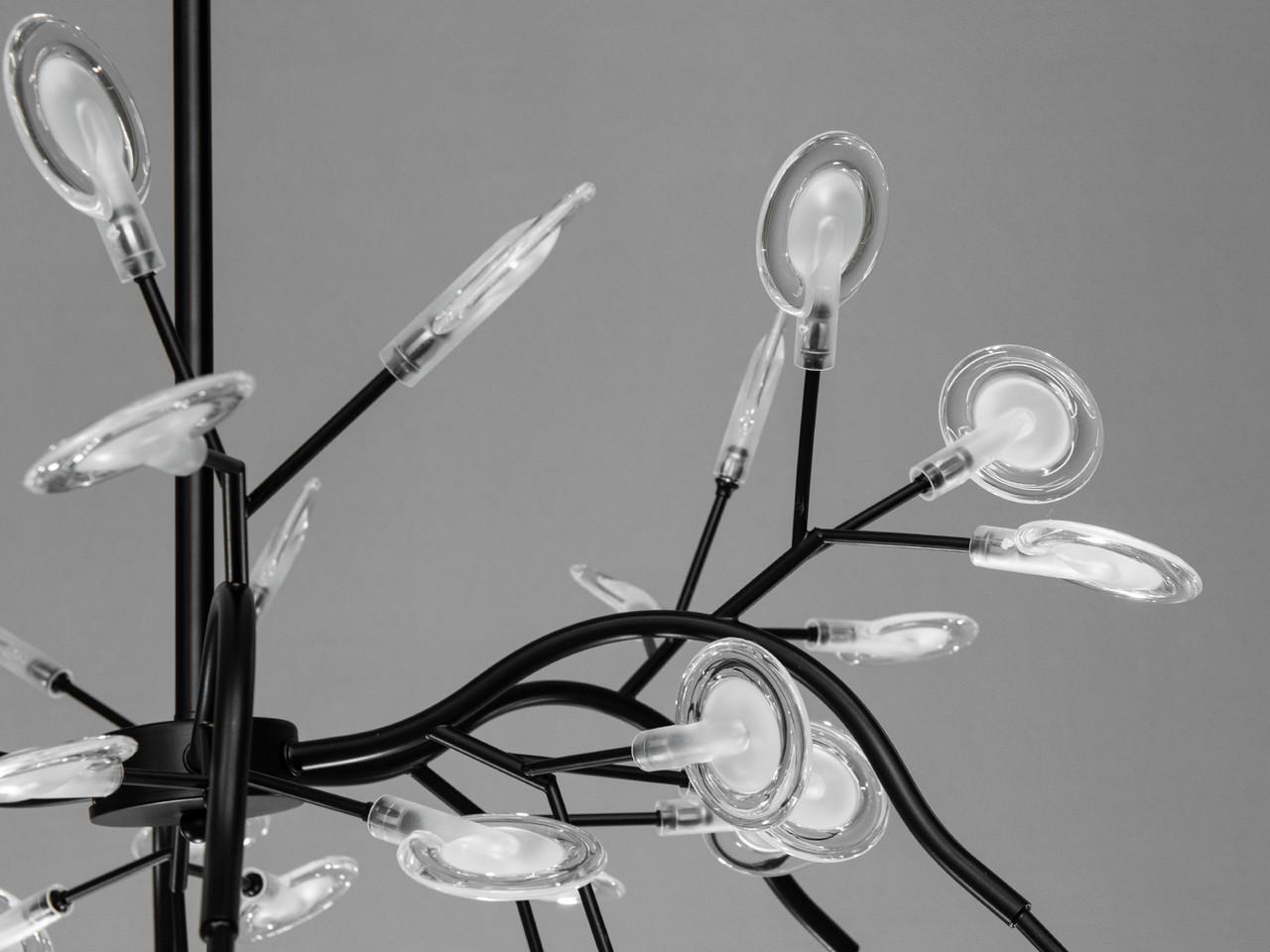 Люстра Светлячок 886-54CBK-LS на 54 лампы Черный (2443146859) - фото 4 Люстра Светлячок 886-54CBK-LS на 54 лампы Черный (2443146859) - фото 4