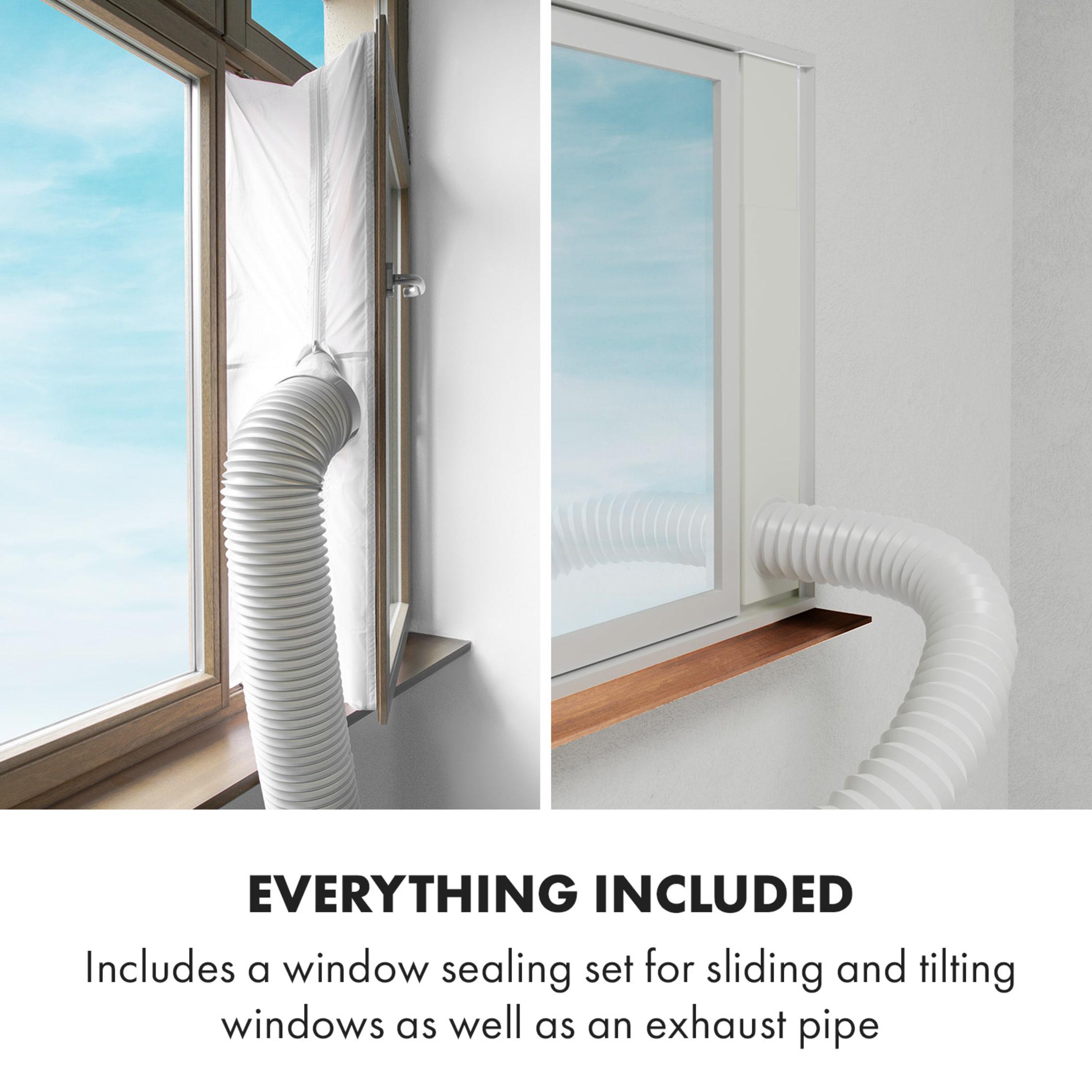 Кондиционер мобильный KLARSTEIN Metrobreeze Rome 10 000 BTU/3,0 кВт с рабочим шумом 63 дБ (10029856) - фото 8 Кондиционер мобильный KLARSTEIN Metrobreeze Rome 10 000 BTU/3,0 кВт с рабочим шумом 63 дБ (10029856) - фото 8