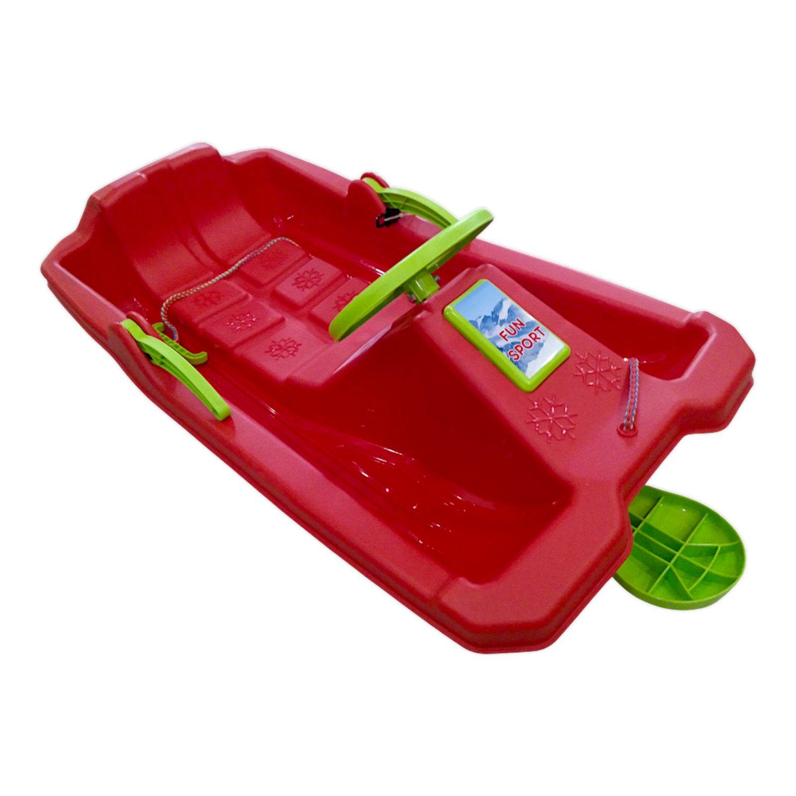 Санки с рулем Marmat Niko Красный (15931) - фото 3 Санки с рулем Marmat Niko Красный (15931) - фото 3