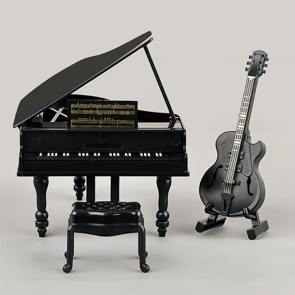 Миниатюрный набор музыкальных инструментов Черный (Y02310-2)