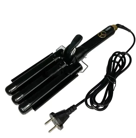 Плойка для волосся потрійна VGR V-591 три хвилі з керамічним покриттям (9560)