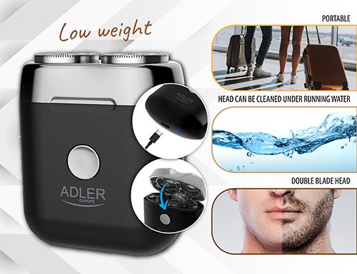Бритва дорожня Adler AD 2936 USB (id_1631) - фото 5