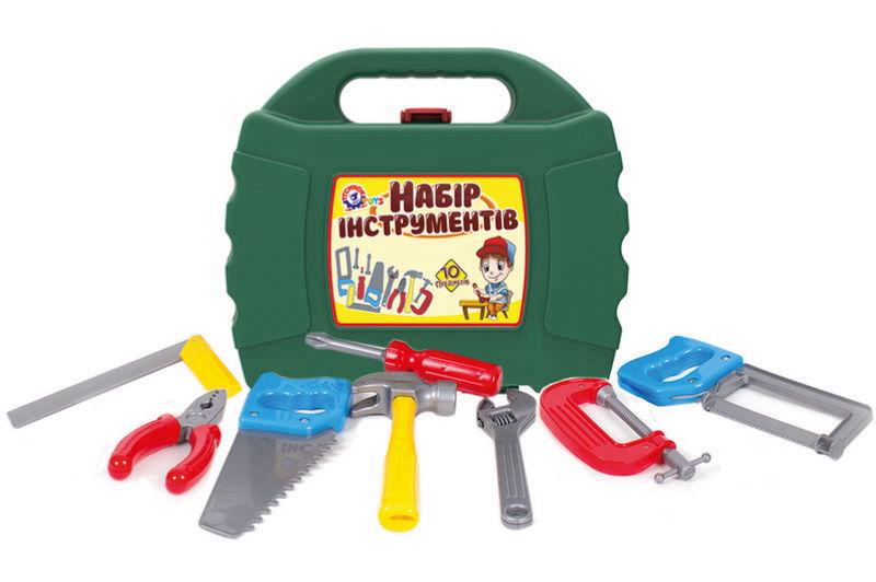 Ігровий набір Технок Набір інструментів 27х22,5х8,5 см Зелений (4371)