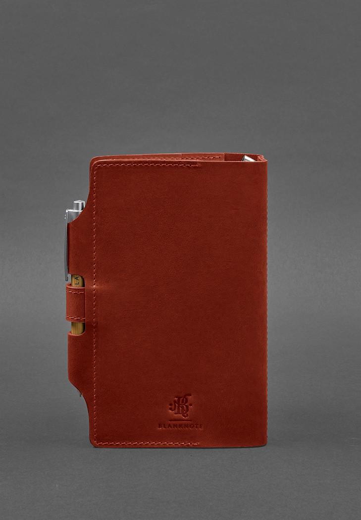 Блокнот женский кожаный Софт-бук 4.0 Коралловый (A-026340) - фото 3 Блокнот женский кожаный Софт-бук 4.0 Коралловый (A-026340) - фото 3