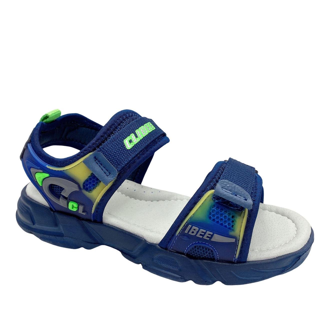 Сандалі для хлопчиків Clibee AC328-328/36 р. 36 Темно-синій