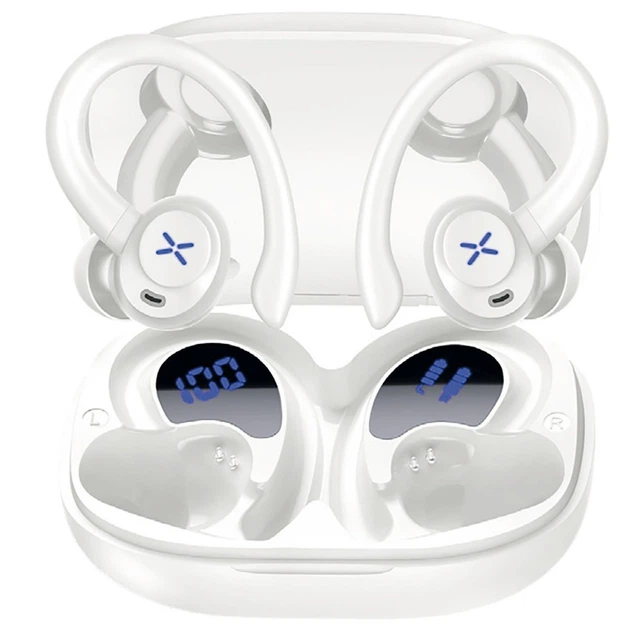 Наушники беспроводные Proove X-GO Bluetooth 5.4 42 часа IPX5 Белый