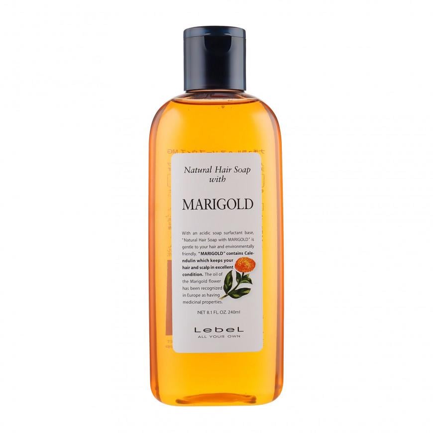 Шампунь з календулою для жирної шкіри голови Lebel Natural Hair Soap Treatment Marigold 240 мл