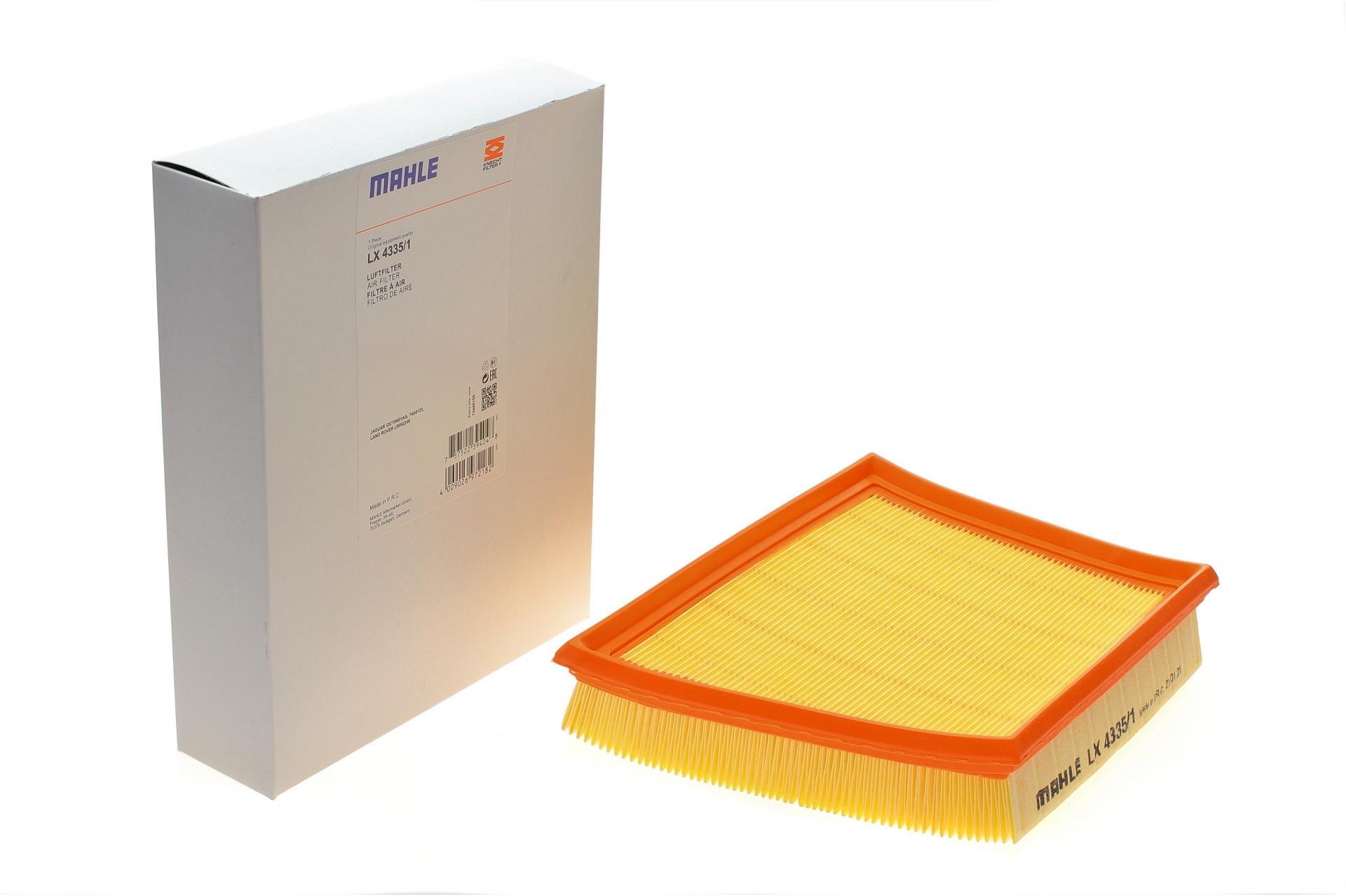 Фильтр воздушный KNECHT для Land Rover Range Rover Velar 3,0D 17- (LX 4335/1)