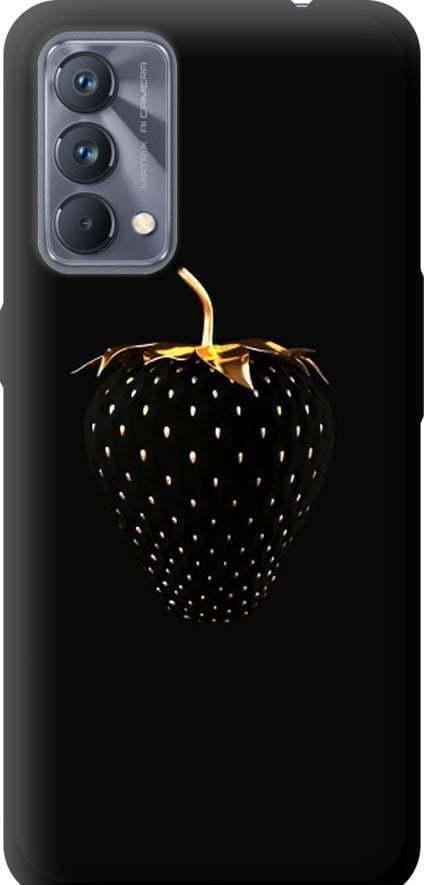 Чехол на Realme GT Master Черная клубника (3585b-2852-42517)