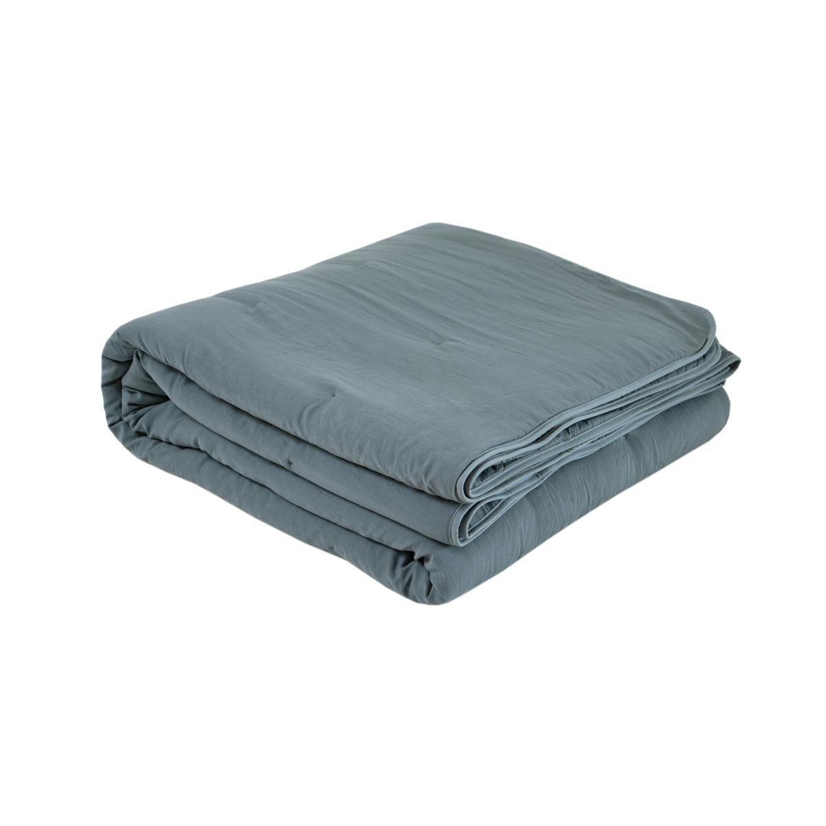 Покривало Lotus Home Nikos петроль 245х245 см (svt-2000022341394) - фото 1 Покривало Lotus Home Nikos петроль 245х245 см (svt-2000022341394) - фото 1