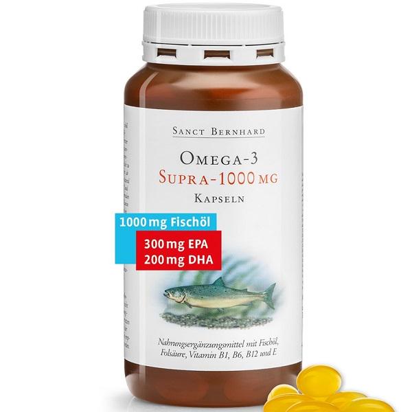 Жирная кислота Sanct Bernhard Omega-3 1000 mg supra 120 капс. (000020545)