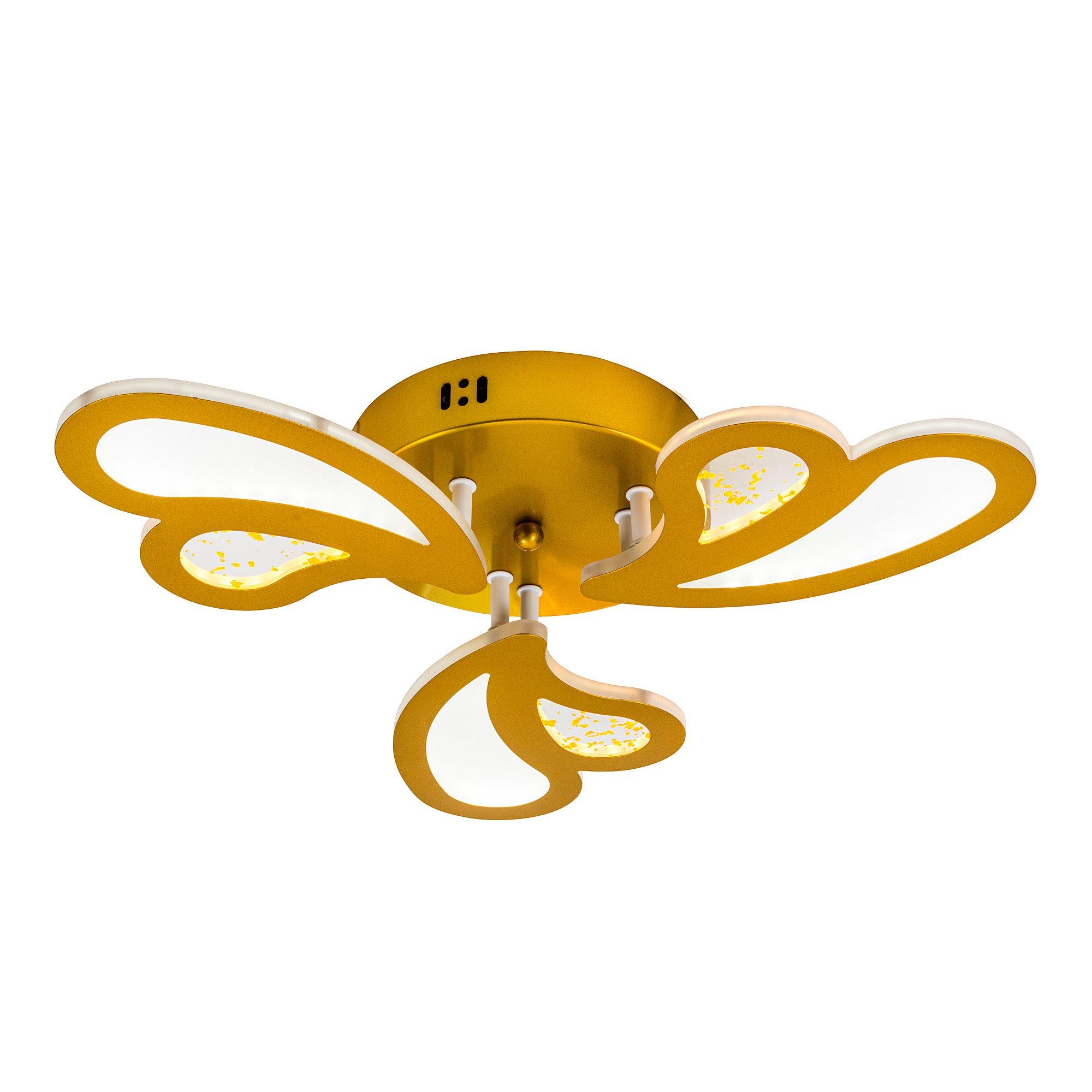 Люстра светодиодная с пультом Valeso V K39979-3 GD (000036418) - фото 4 Люстра светодиодная с пультом Valeso V K39979-3 GD (000036418) - фото 4