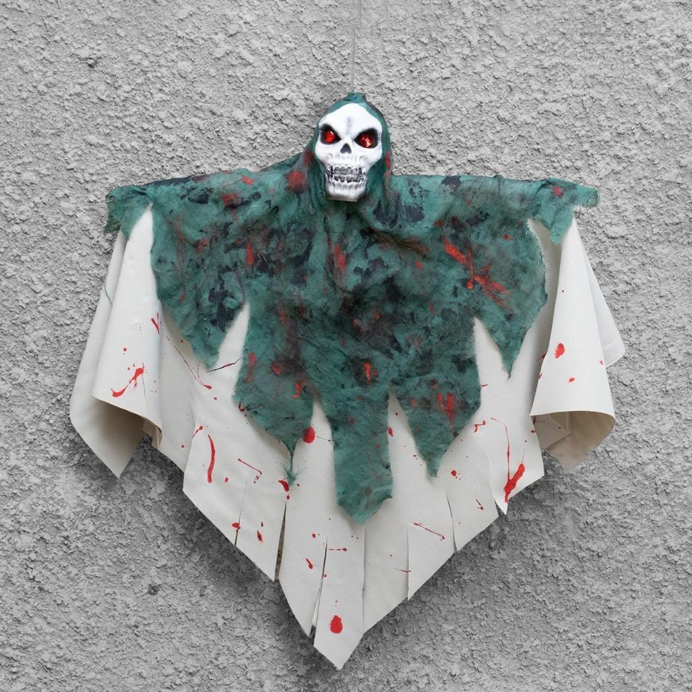 Декор хэллоуин Мрачный Жнец 75 см Серый