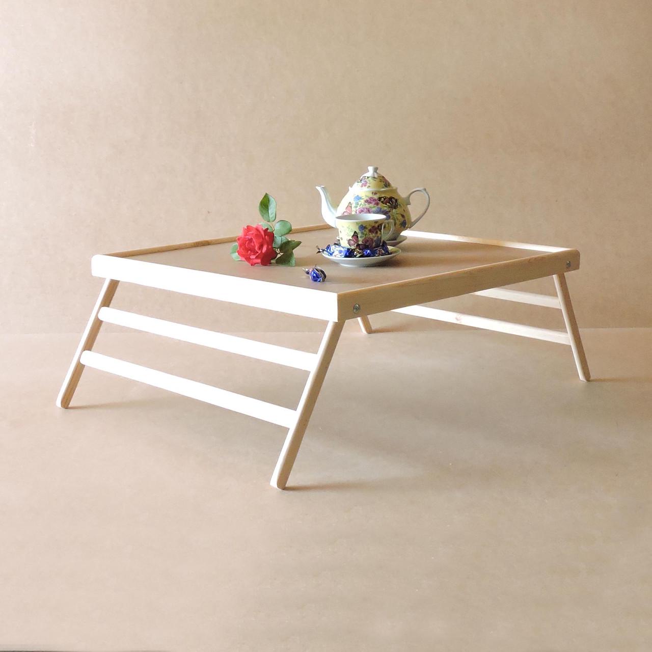 Столик-поднос для завтрака из дерева Вирджиния Бланже (СТП-002001)