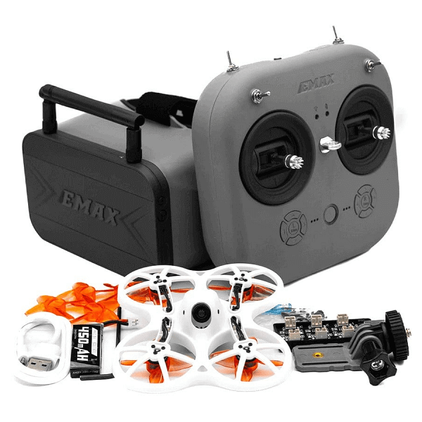 Квадрокоптер EMAX EZ Pilot Pro RTF Kit камера FPV БК White (d358) - фото 5 Квадрокоптер EMAX EZ Pilot Pro RTF Kit камера FPV БК White (d358) - фото 5