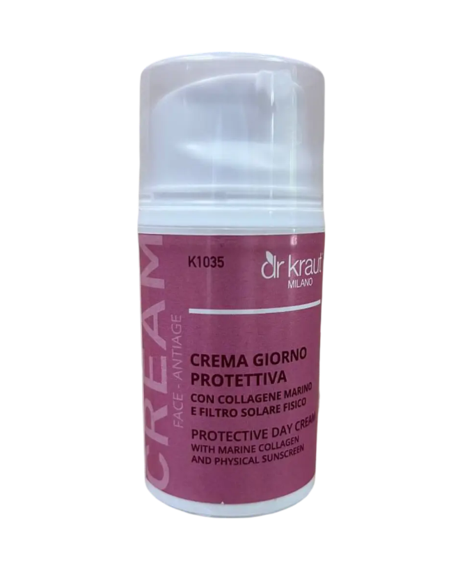 Крем защитный дневной с морским коллагеном и SPF 90 Dr.Kraut Protective Day Cream 50 мл (27131643) Крем защитный дневной с морским коллагеном и SPF 90 Dr.Kraut Protective Day Cream 50 мл (27131643)