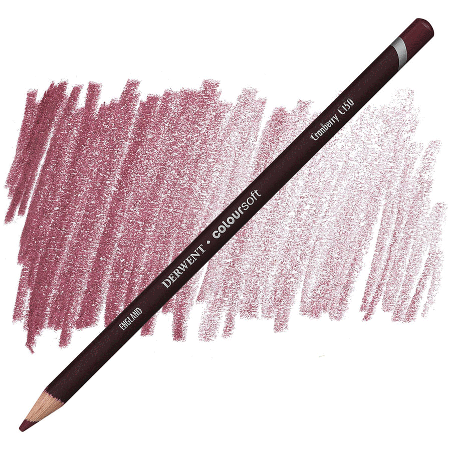 Олівець кольоровий Coloursoft С150 Rosa 700967 6 шт. Журавлина (5028252188333) - фото 1