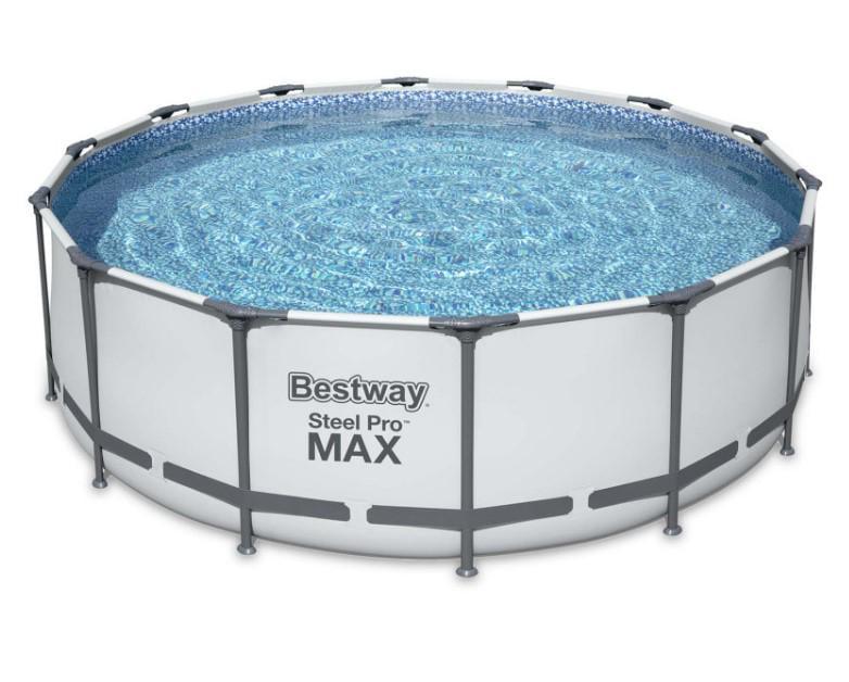 Бассейн каркасный Bestway 56438 457x122 см с машиной для создания пузырей (DM-56438-17W1)