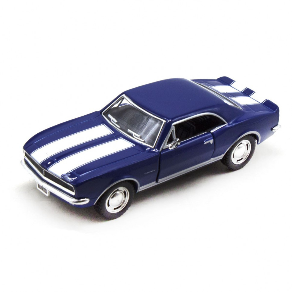 Модель машинки Kinsmart CHEVROLET CAMARO ZW инерционная Blue