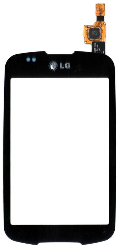 Тачскрин для смартфона LG Optimus One P500 Чорний