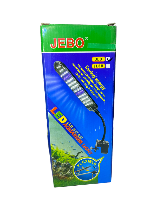 Лампа світлодіодна Jebo на прищіпці 3W 40 LED Blue (JL-3B)