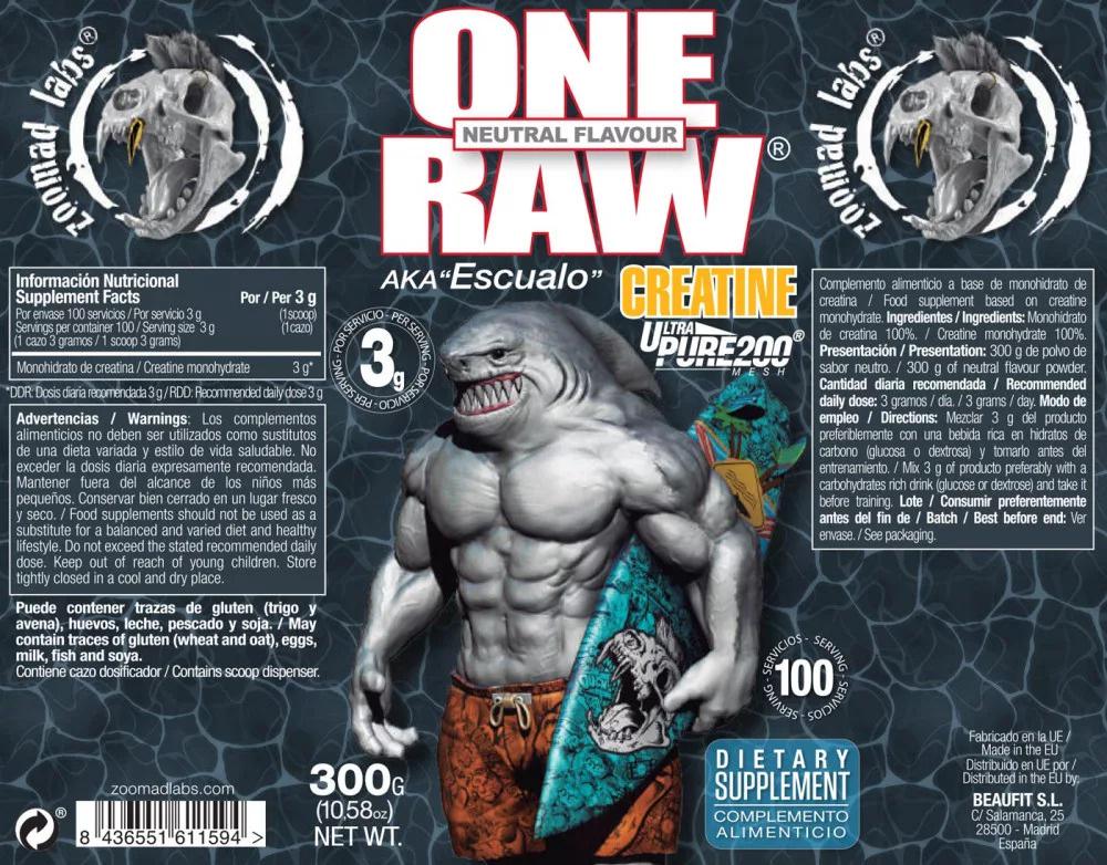 Креатин Zoomad Labs One Raw Creatine Cherry bomb 300 г - фото 3