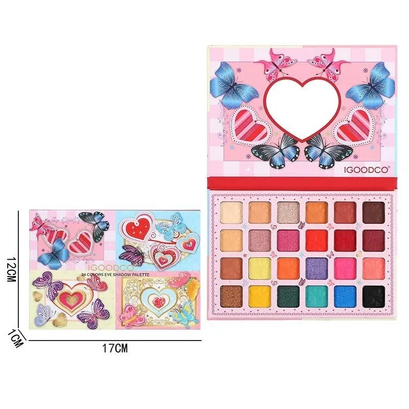 Косметика LK 5059 192 24 цвета/зеркало/в коробке - фото 2