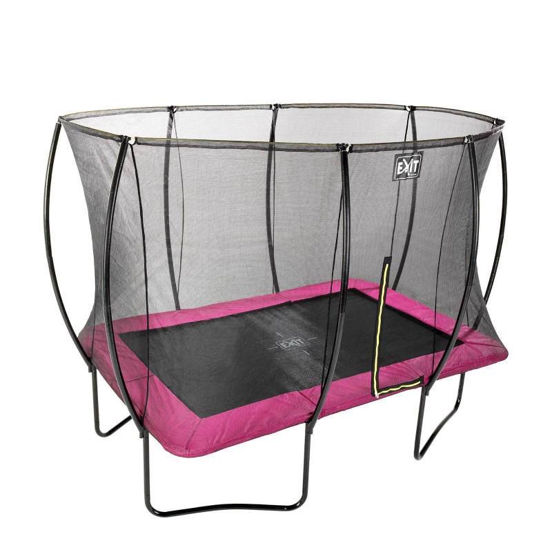 Батут Exit Toys Silhouette 244х366 см Розовый - фото 1 Батут Exit Toys Silhouette 244х366 см Розовый - фото 1