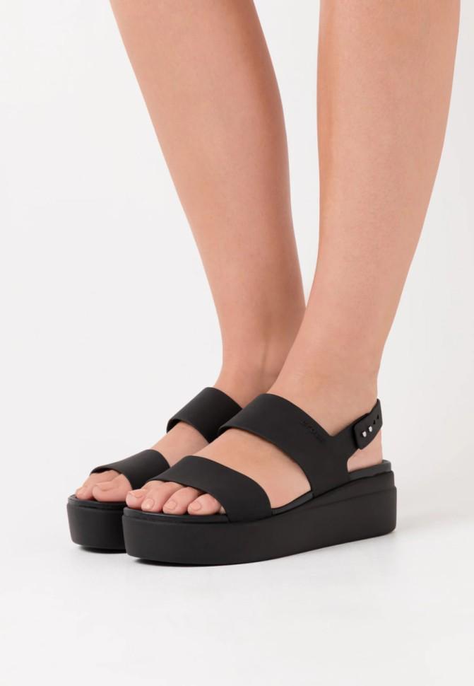 Синдали женские Crocs Brooklyn Low Wedge р. 39/40 Black (17500) - фото 8 Синдали женские Crocs Brooklyn Low Wedge р. 39/40 Black (17500) - фото 8
