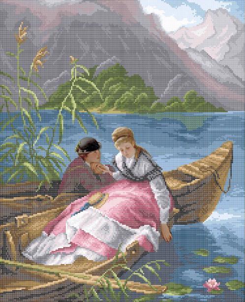 Вышивка бисером Рандеву ПЛ-008 41х51 см