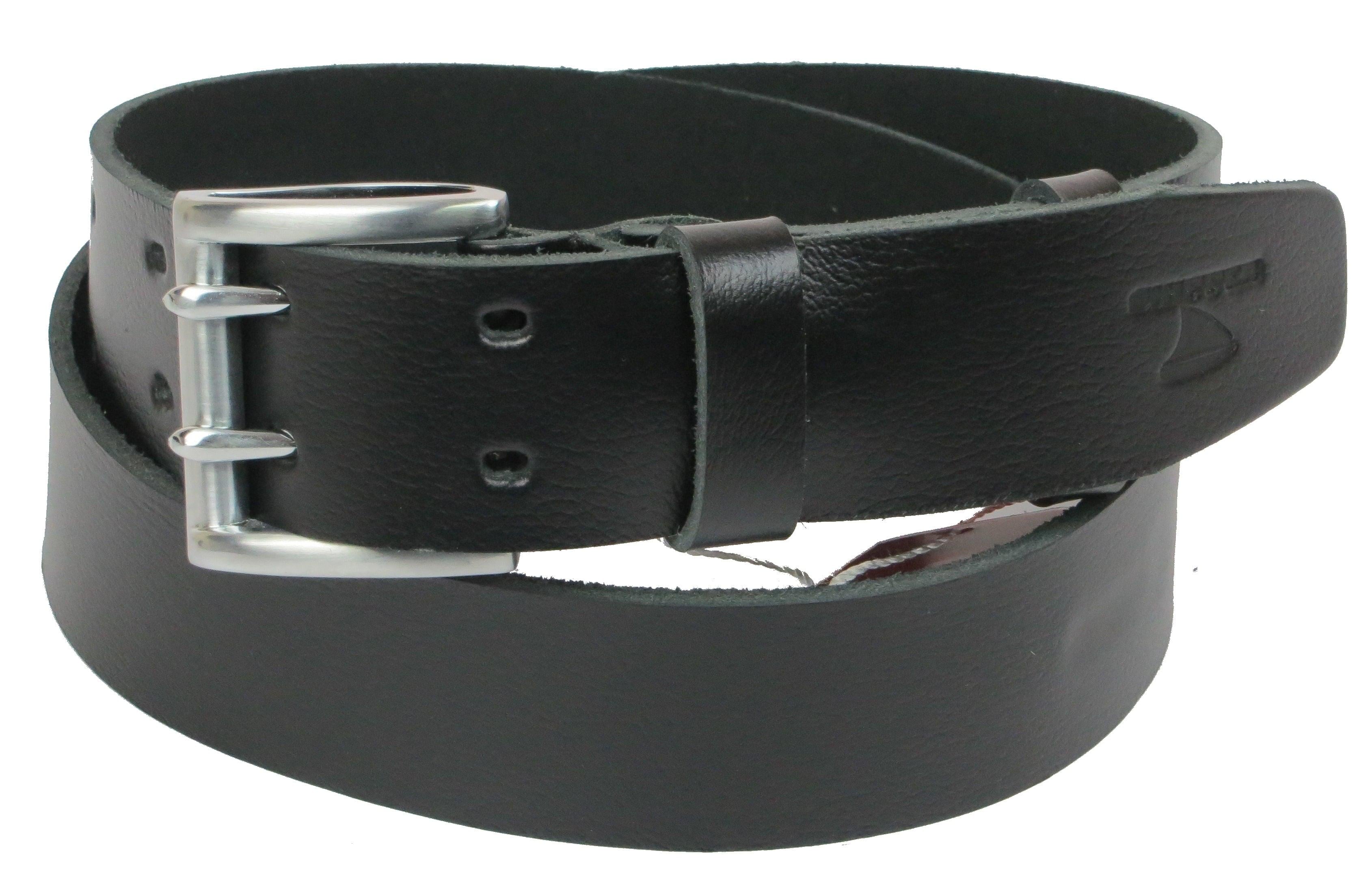 Ремень мужской Skipper кожаный Черный (1161-45)
