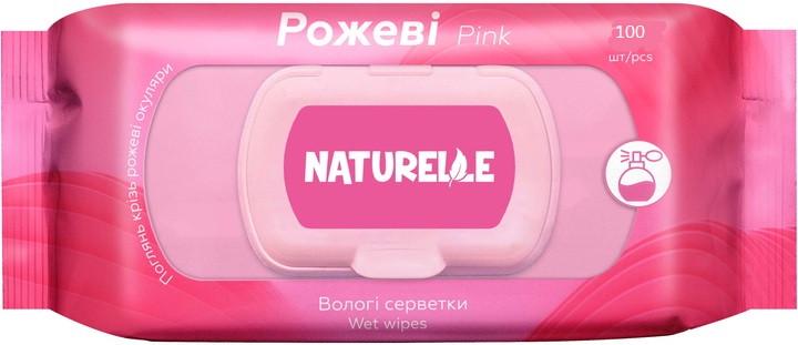 Серветки вологі універсальні Naturelle клапан 100 шт. Pink (000006459)
