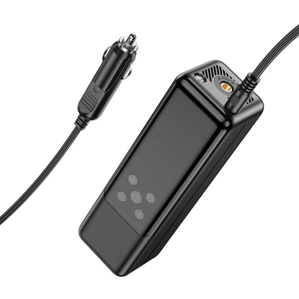 Насос автомобильный Hoco ZP5 May smart air pump Black (6931474795526) - фото 3 Насос автомобильный Hoco ZP5 May smart air pump Black (6931474795526) - фото 3