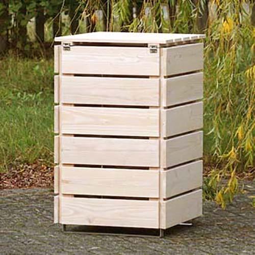 Бокс для сміттєвого бака із дерева Дарсилан Бланже (БМК-000701) - фото 3 Бокс для сміттєвого бака із дерева Дарсилан Бланже (БМК-000701) - фото 3