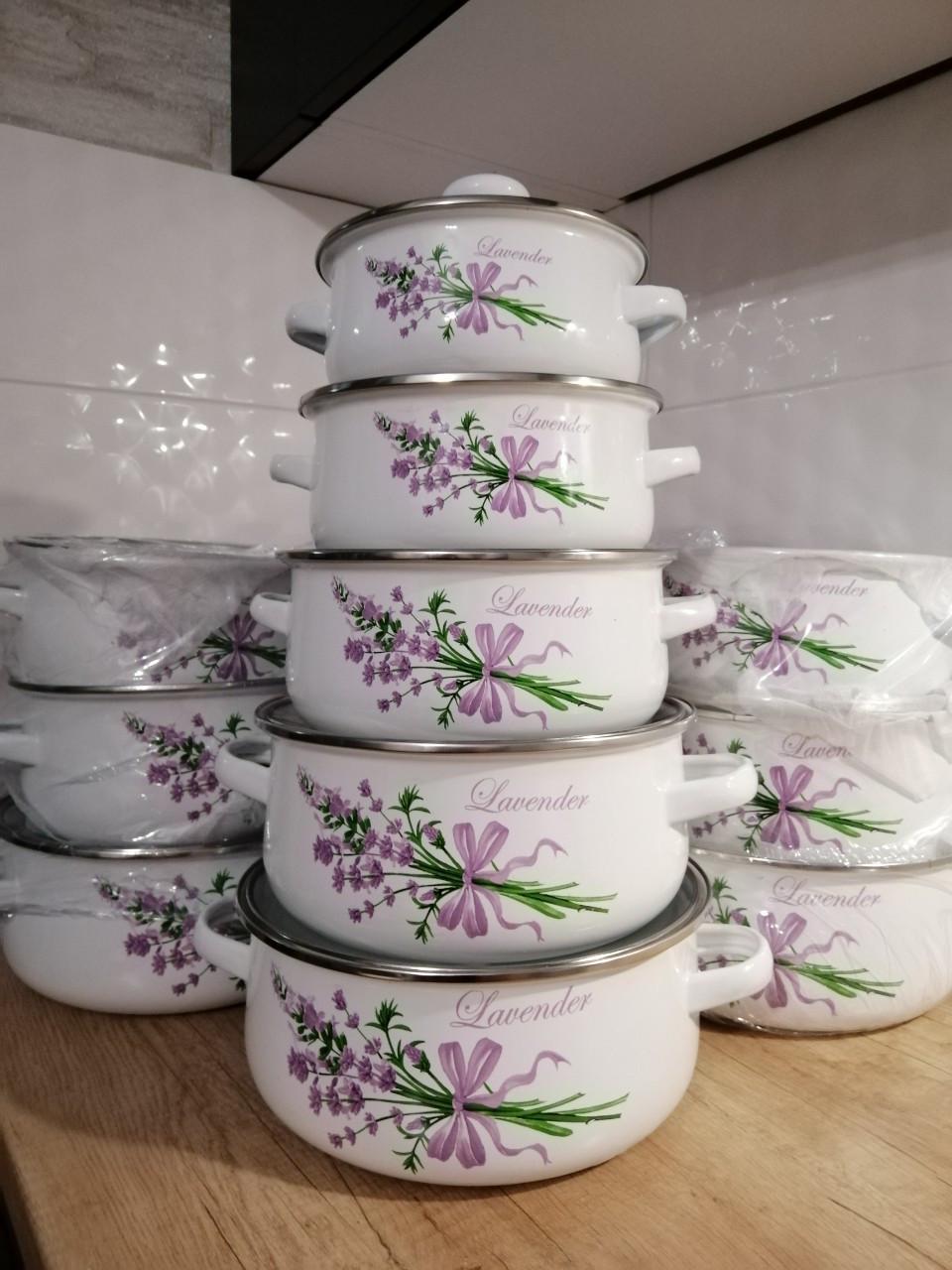 Набор кастрюль А-Плюс эмалированных 10 пр. (543) - фото 2