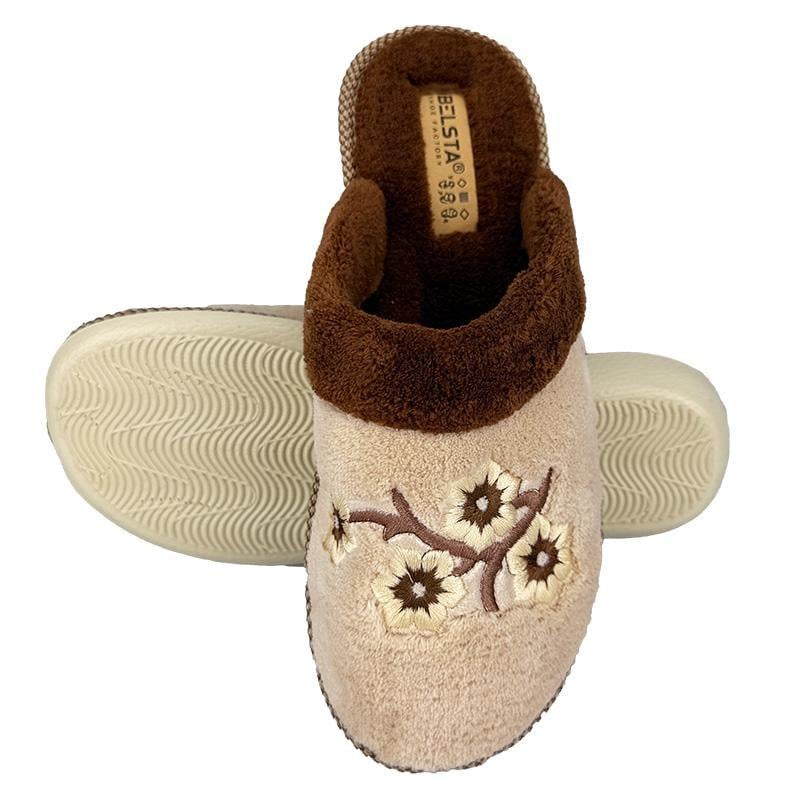 Комнатные тапочки женские 209-4 р. 40 26 см Бежевый