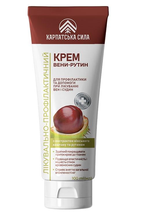 Крем вены рутин Карпатская Сила 100 мл